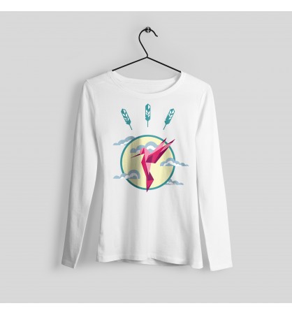 Brown bear printed sweater